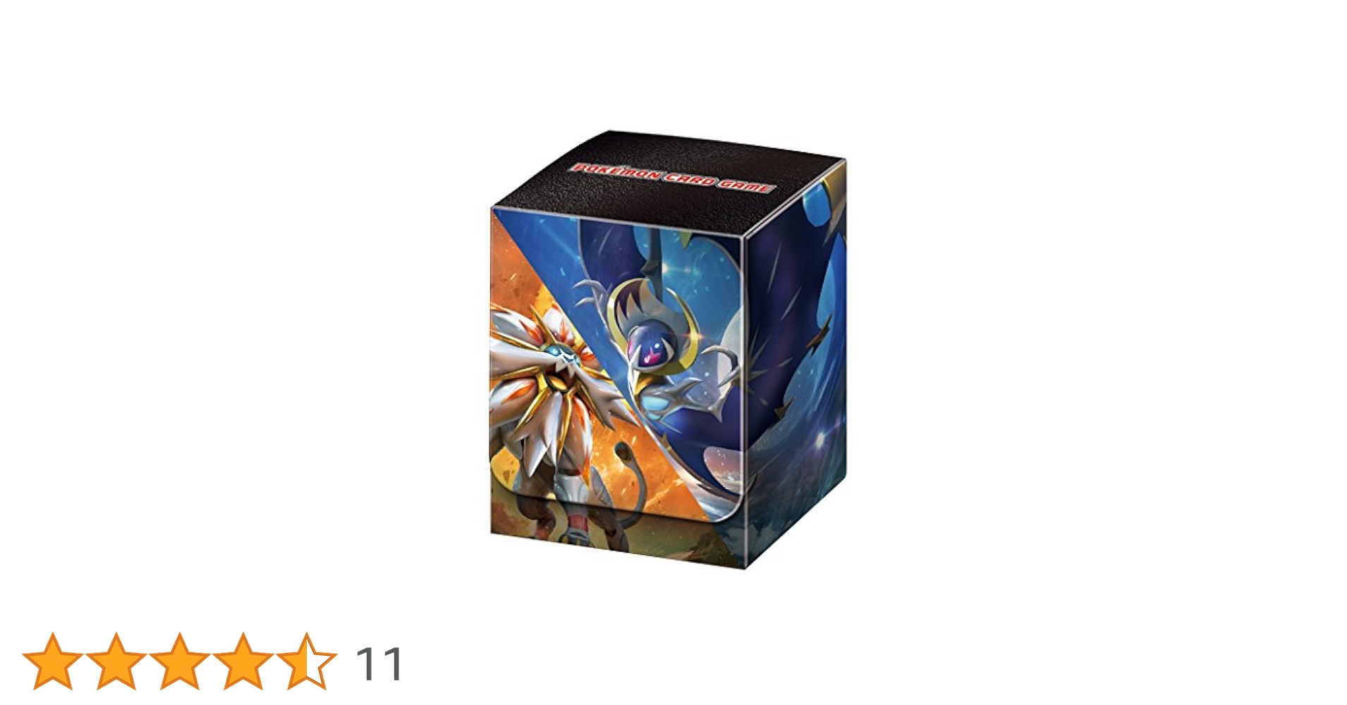 【新品未開封】【限定品】ポケカ デッキケース　ソルガレオ＆ルナアーラ Amazon | ポケモンカードゲーム デッキケース ソルガレオ
